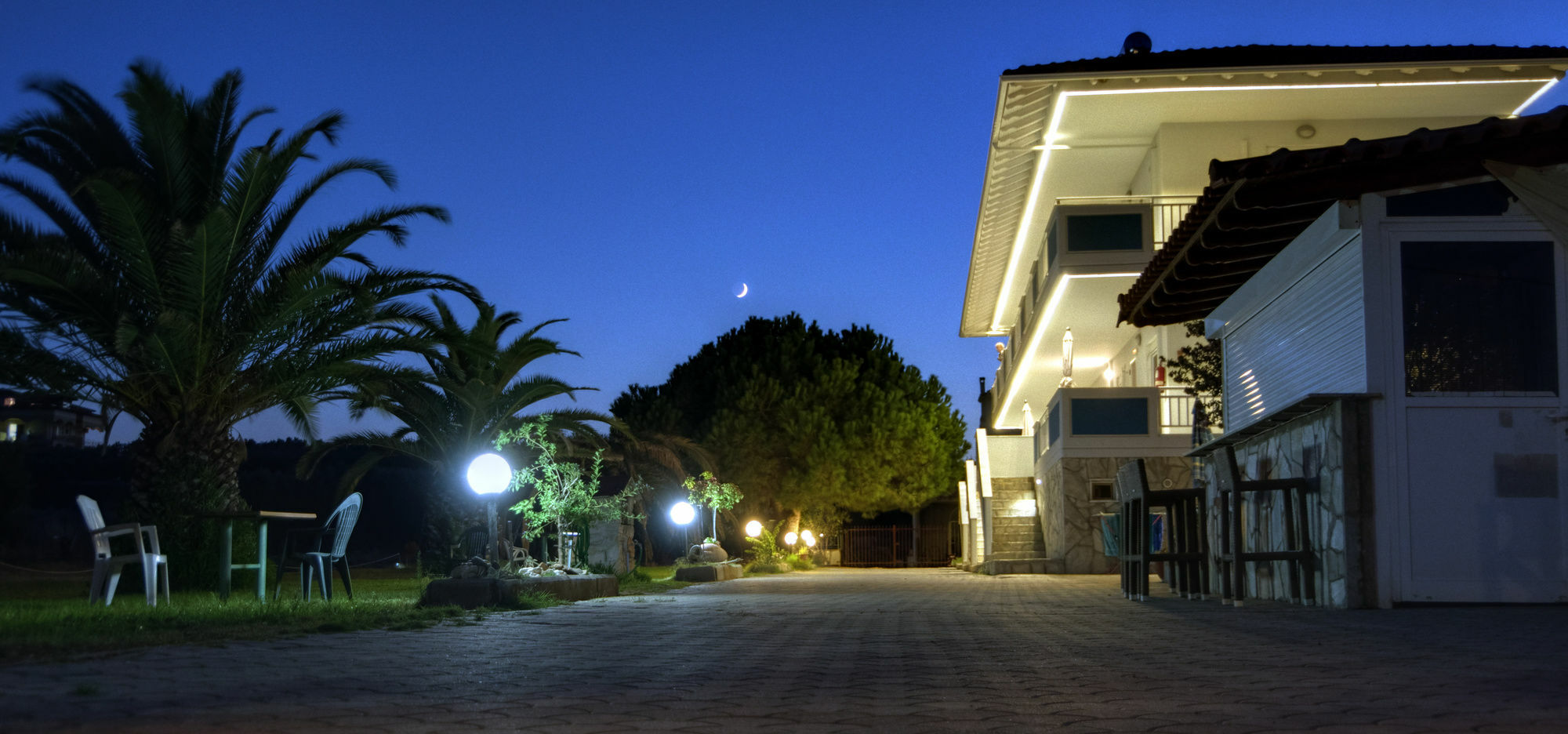 Seaview Aparthotel Néa Potídea Kültér fotó